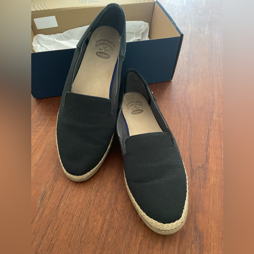 Dr Scholl’s comfort espadrille "Jetset" loafers size 9